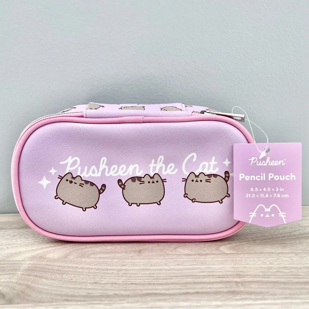 Pusheen the Cat Hard Shell Pencil Case | Pink